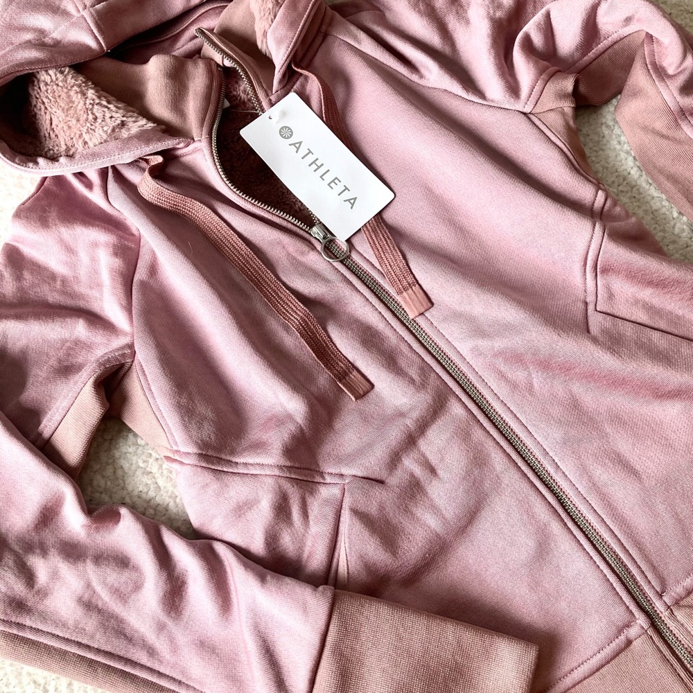 Athleta | Triumph Luxe Shine Hoodie NWT - Picture 4 of 10